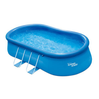Summer Waves Swimming pool Quick Set Oval 457 x 305 x 107 cm + filter pump