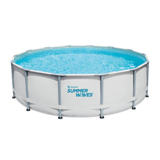 Sommerbølger Swimming Pool Elite Frame 427 x 107 cm + filterpumpe