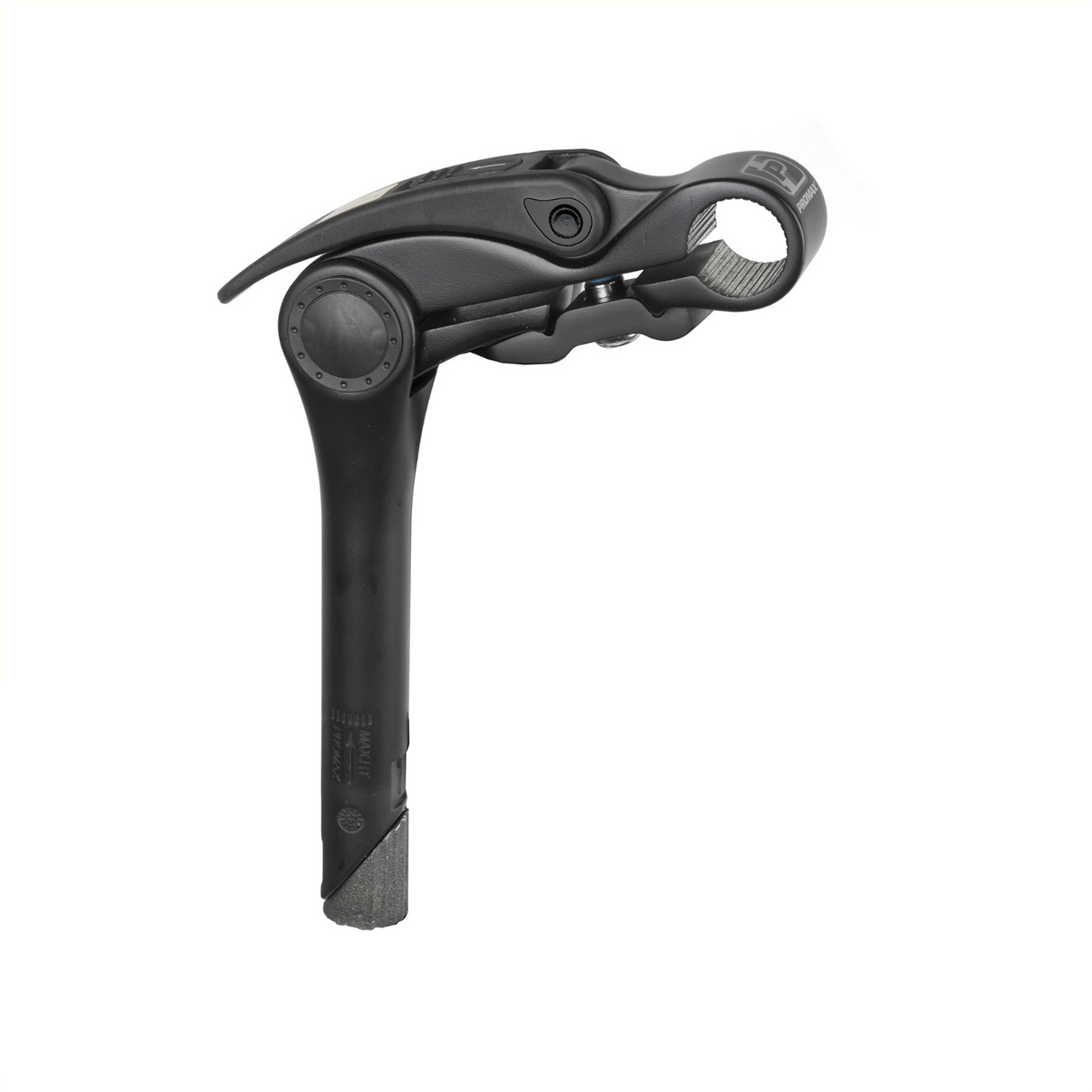 Bikkel stam justerbar 25,4 mm 31,8ø sort 180 mm i kassen