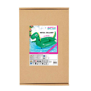 Alert Splash Mega nafukovací ostrov Dino 240x180 cm