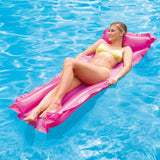 Summer Waves Airbed 183 x 69 cm Pink