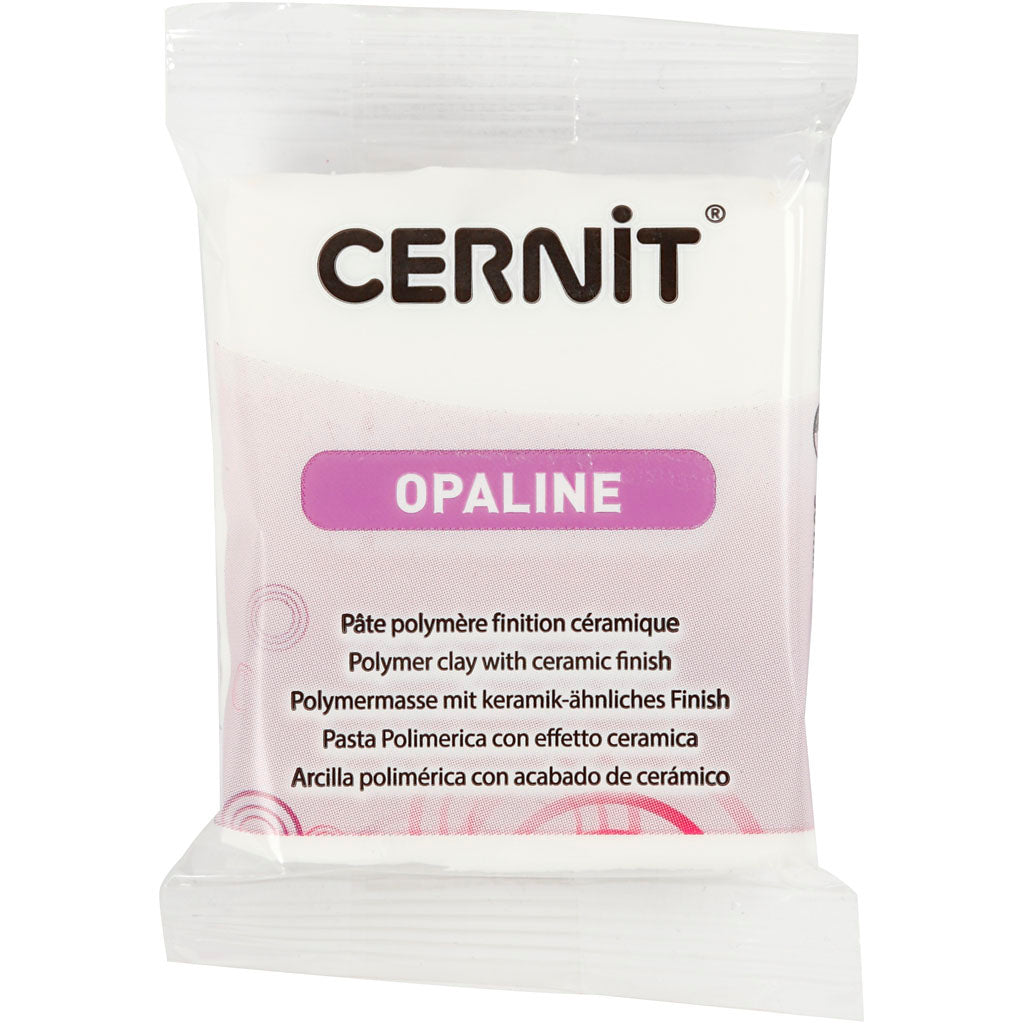 Cernit, porcelain white (010), 56 gr 1 box