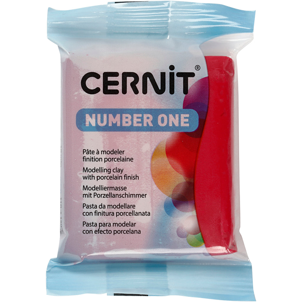 Creativ company cernit, carmine red (420), 56 gr 1 box