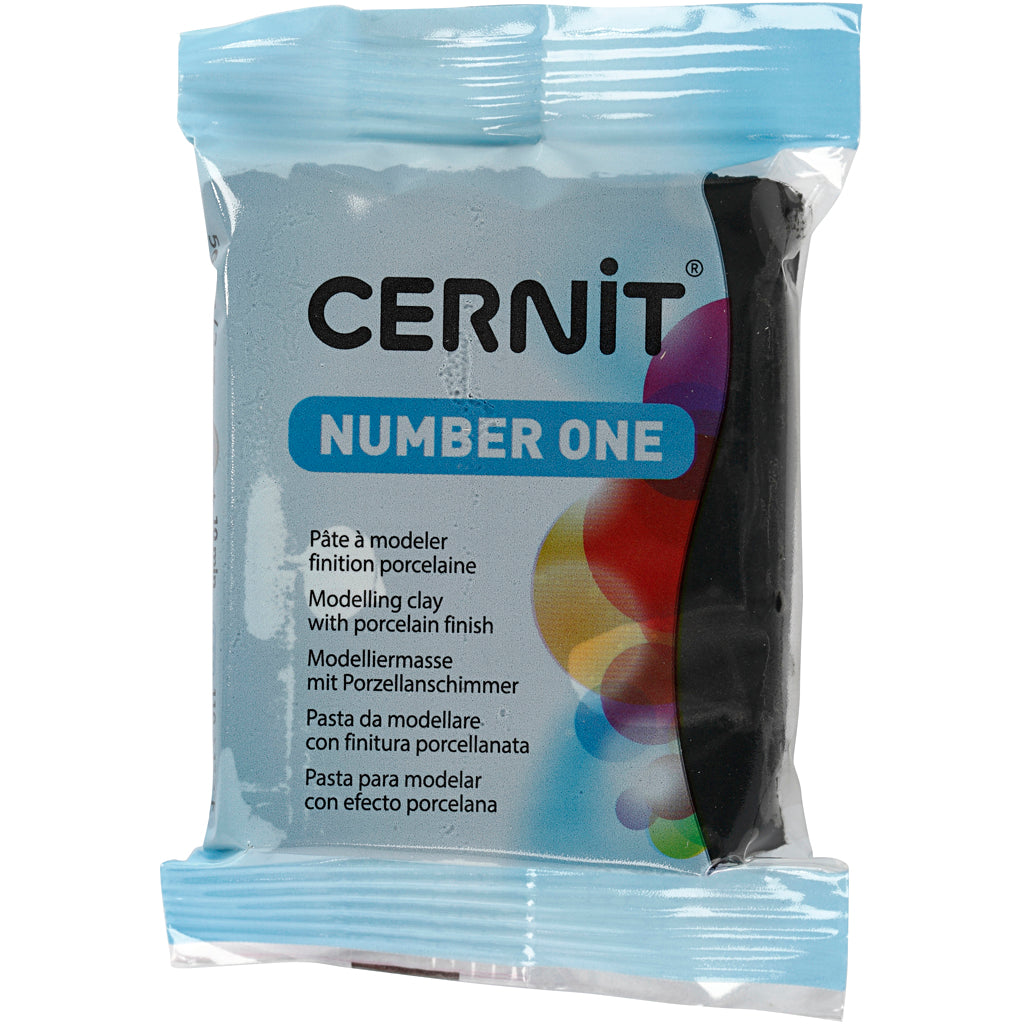 Creativ company cernit, black (100), 56 gr 1 box