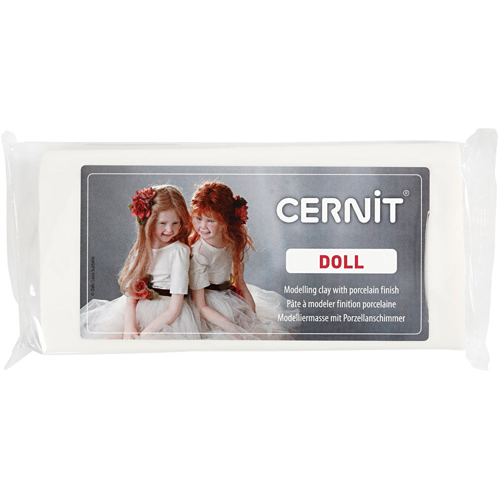 Cernit, white, 500 gr 1 box