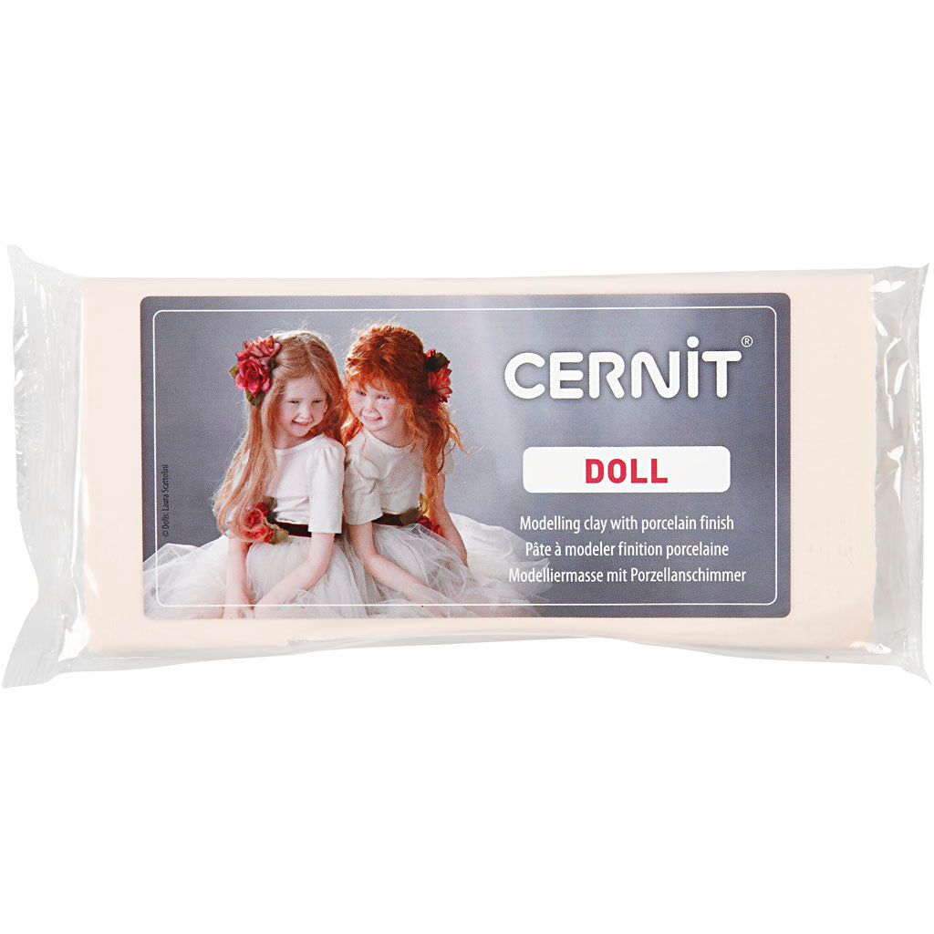 Cernit, light beige, 500 gr 1 box
