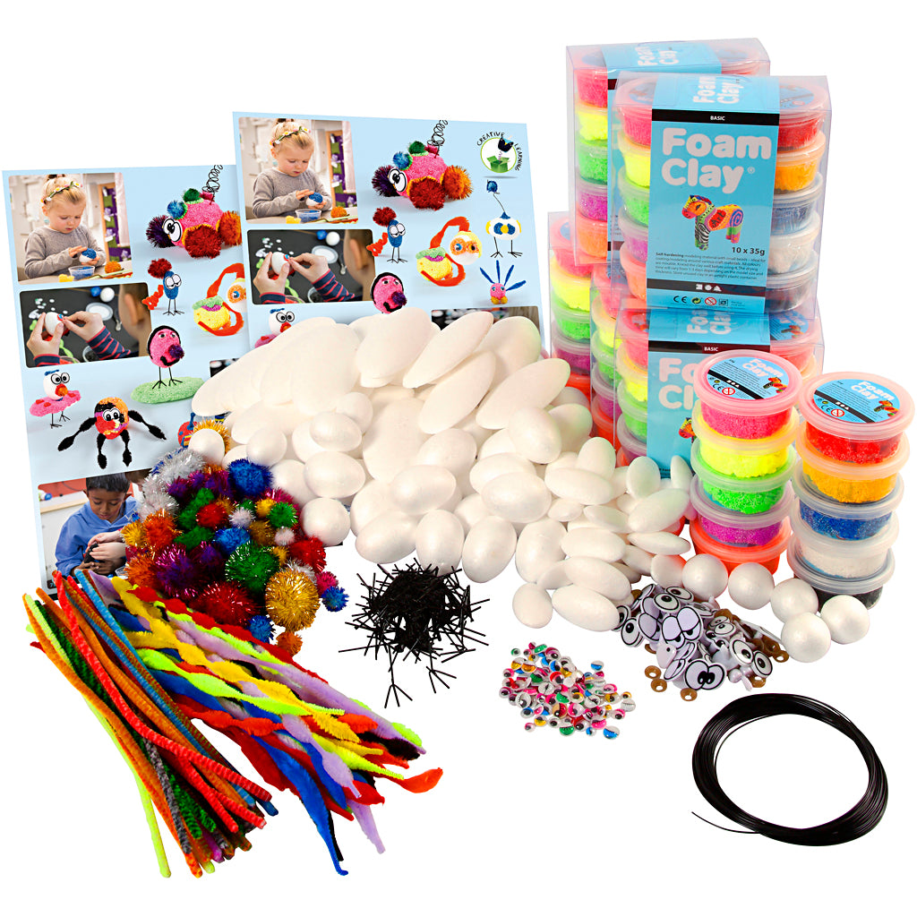 Foam clay group set® figures, 1 box