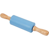 Creativ company rolling pin, l: 23 cm, d 4.5 cm, light blue, 1 piece