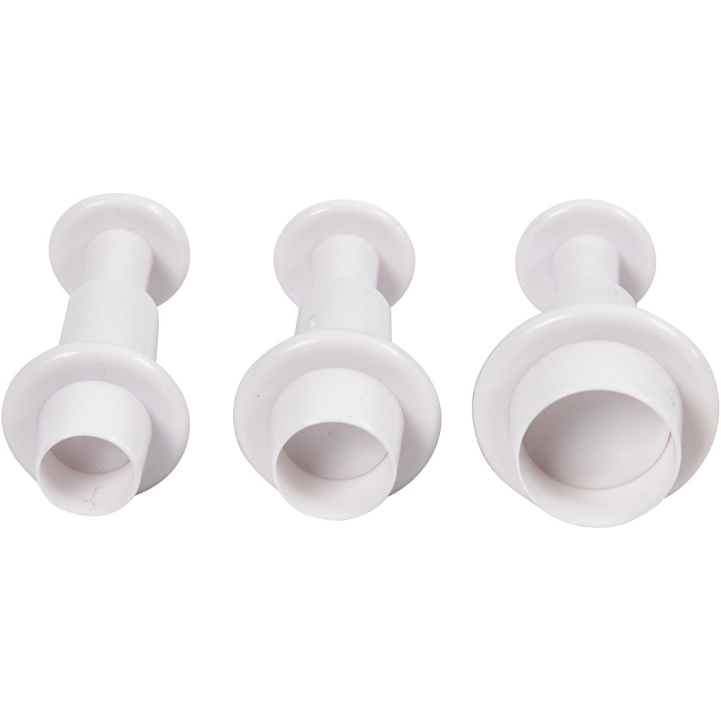 Creativ Company, ki štrli oblike s krogom žiga, 3st.