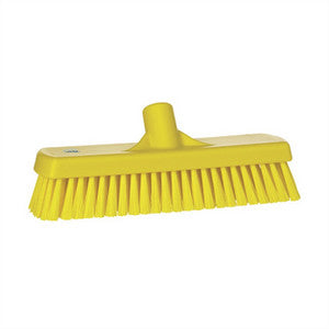 Vikan floor scrubber hard yellow (30cm)