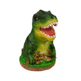 Z modré kasičky dinosaurus polyresin 13x15cm