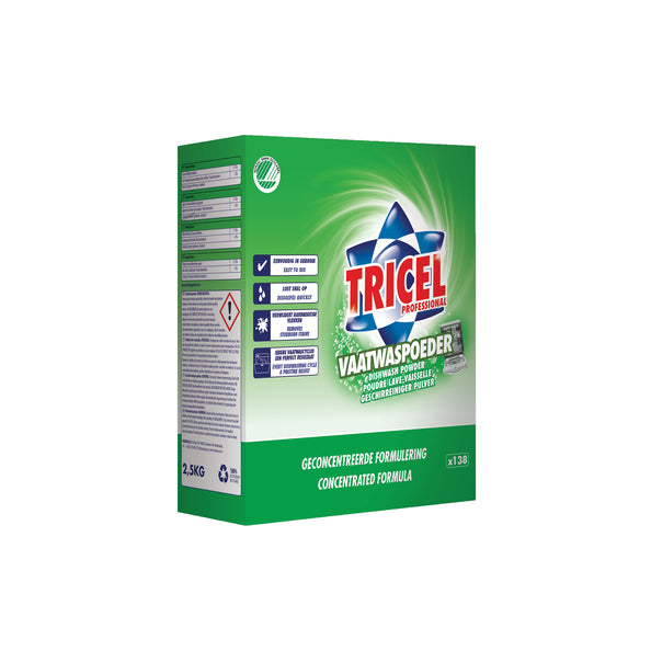 Tricel Professionnel Spullmaschinn Pudder (2x 5kg)