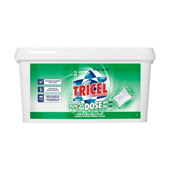 Dosis de polvo Tricel blanco (80x 27gr)