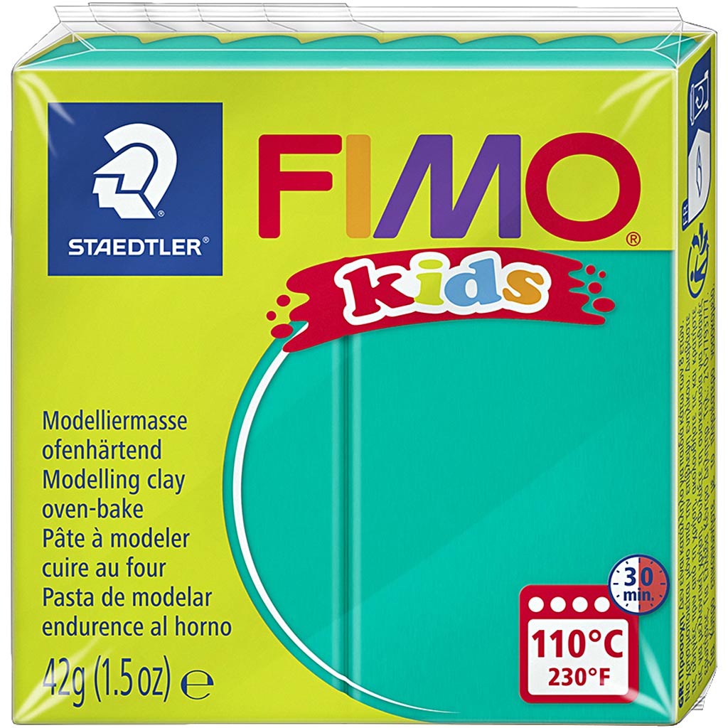 FIMO Kids Boetseerklei Groen, 42gr
