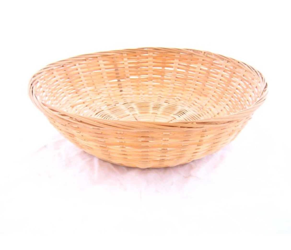 Baskin duonos krepšelis bambukinis apvalus uždaras 30x9 cm