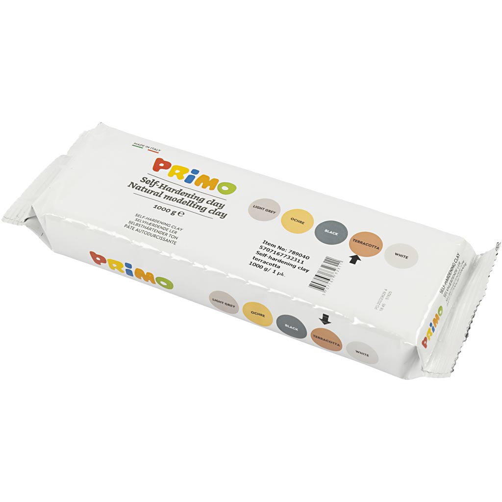 Kreativer Firma Self -hardening Sculpture klei Terracotta, 1000GR
