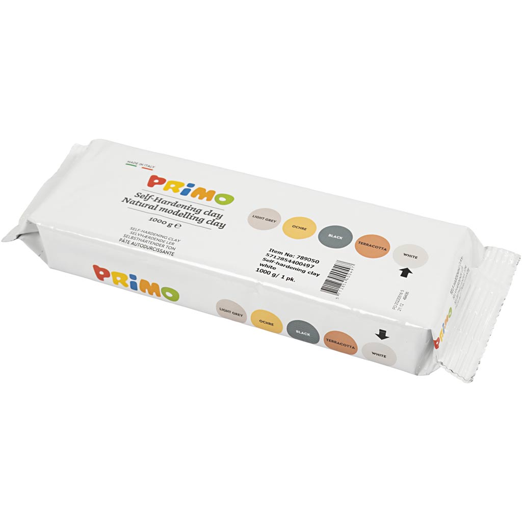 Creative Company Self -Harding Sculpture Klei White, 1000GR