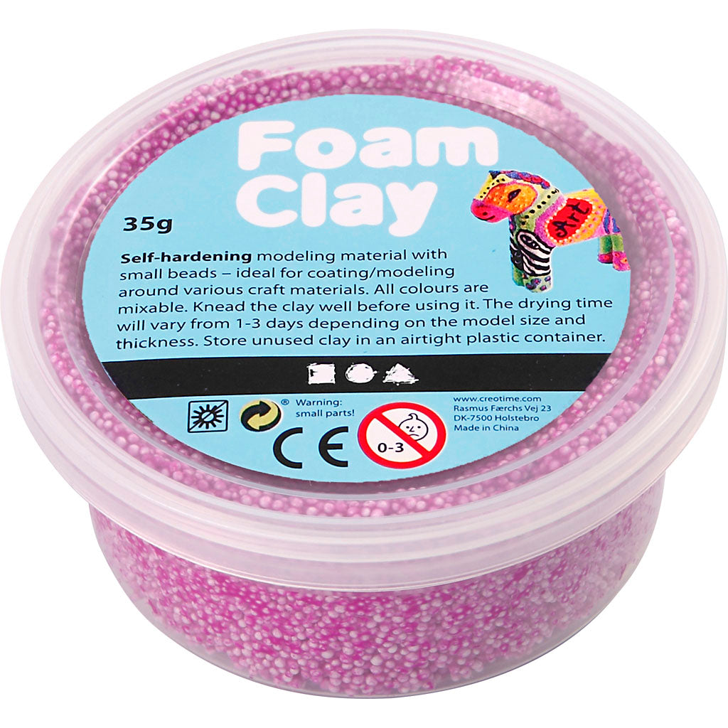 Foam Clay - Neon Purple, 35gr.