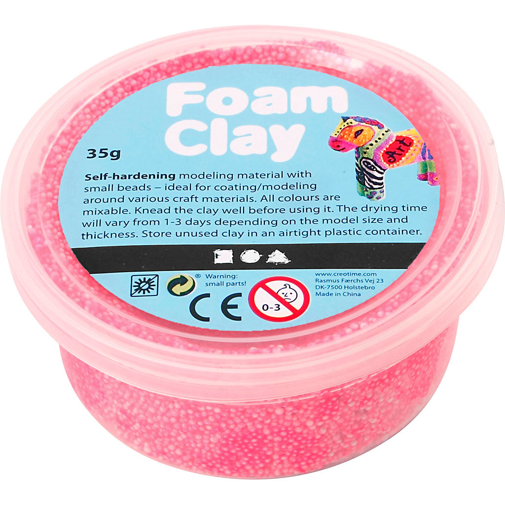 Foam Clay - Neon Pink, 35gr.