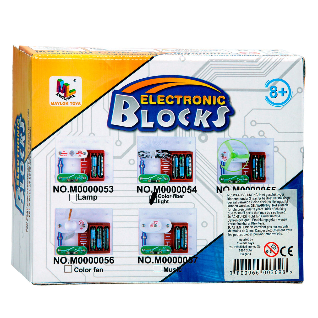 Elektro Construction Set lahka vlakna