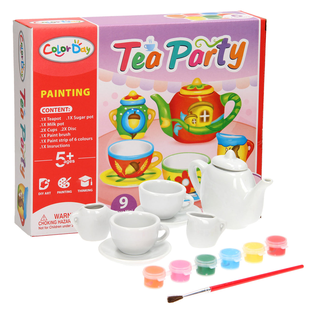 Paint your own tea set