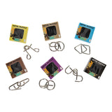 Metal mini hjerne puslespil