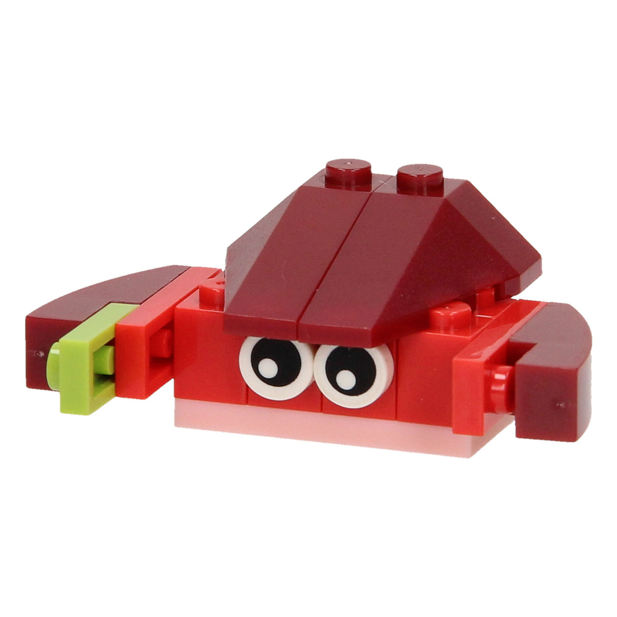 Building Blocks 3in1 Pink - Windmill, Crab, Racing Car, 61dlg.