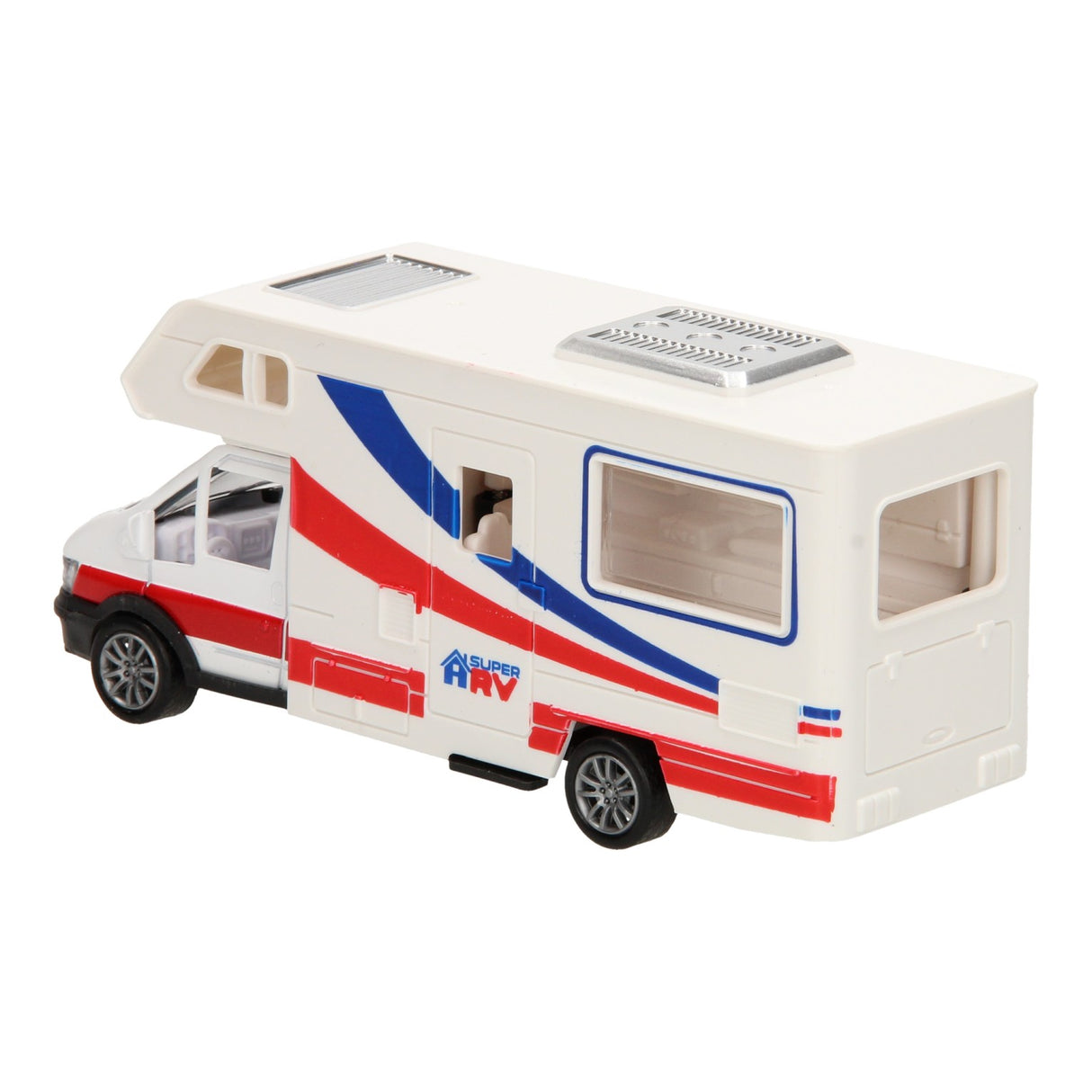 Die-cast Camper White