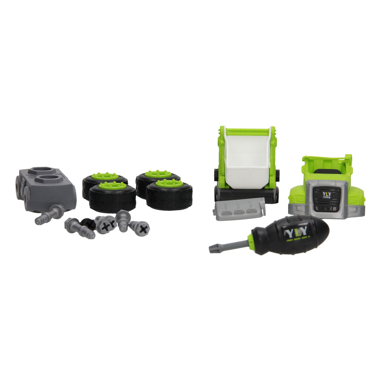 Opbergbox bouw je eigen voertuig - groen