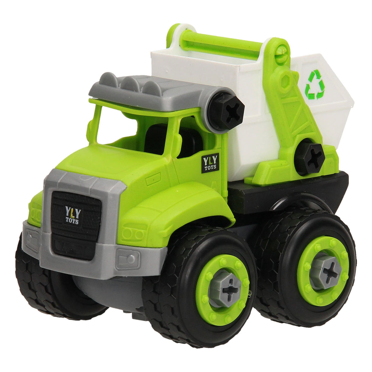 Storage box build your own vehicle - green