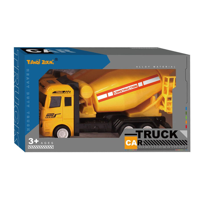 Work vehicle truck yellow