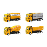 Work vehicle truck yellow
