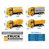 Work vehicle truck yellow