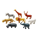 Wild animals, 8 pcs.