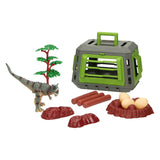 Dino play set with cage