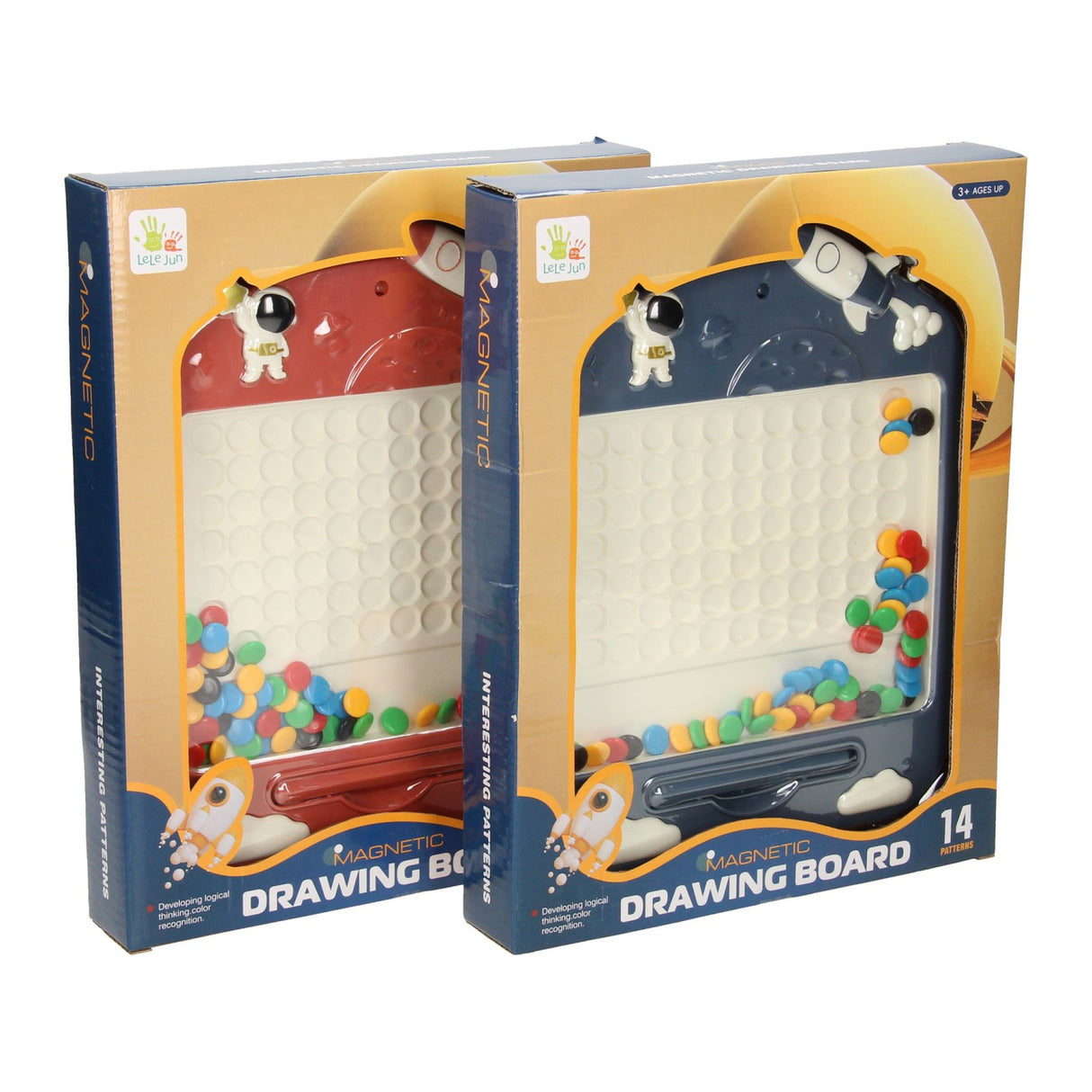 Magnetic pattern board