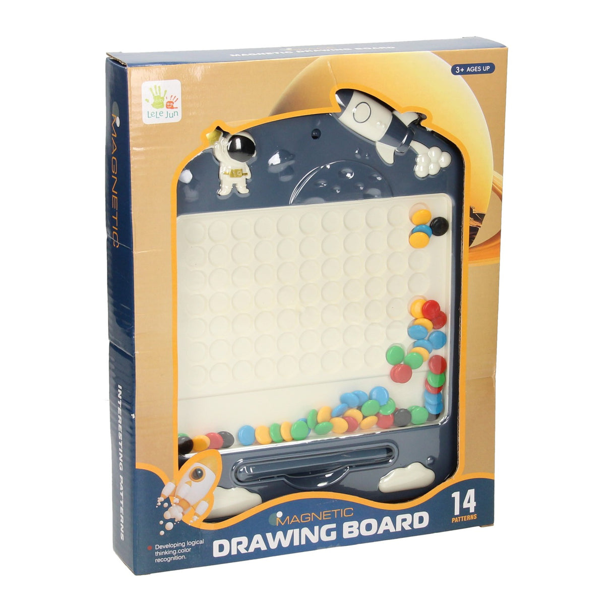 Magnetic pattern board