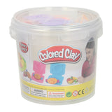 Clay set in storage box fruit - 24 colors of clay