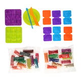 Clay set in storage box fruit - 24 colors of clay