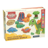 Dinosaur World Clay Set - 4 Colors of Clay