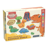 Dinosaur World Clay Set - 4 Colors of Clay