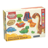 Dinosaur World Clay Set - 4 Colors of Clay