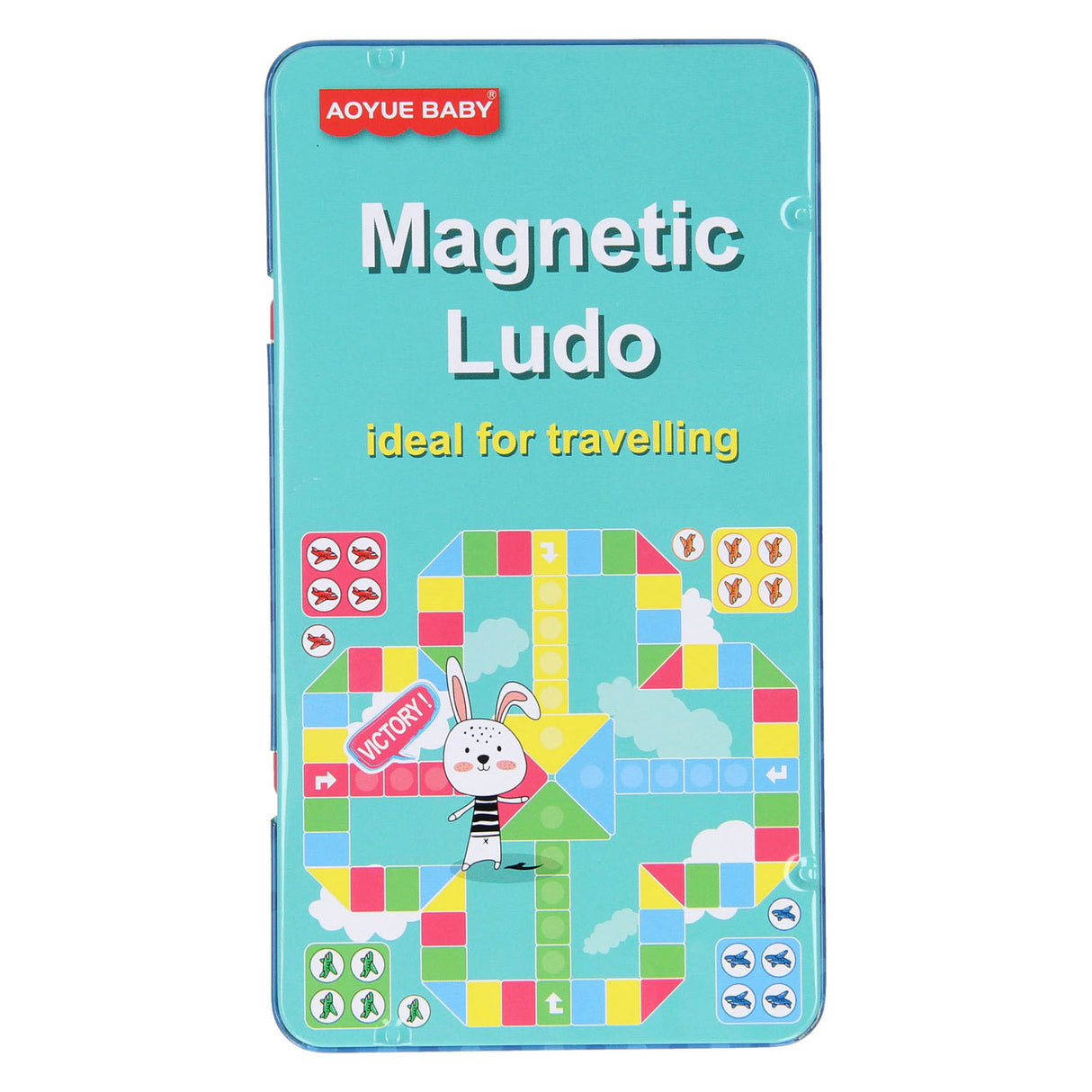Ludo magnetický v plechovce