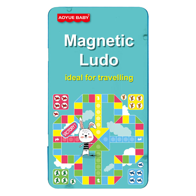 Ludo magnetický v plechovce