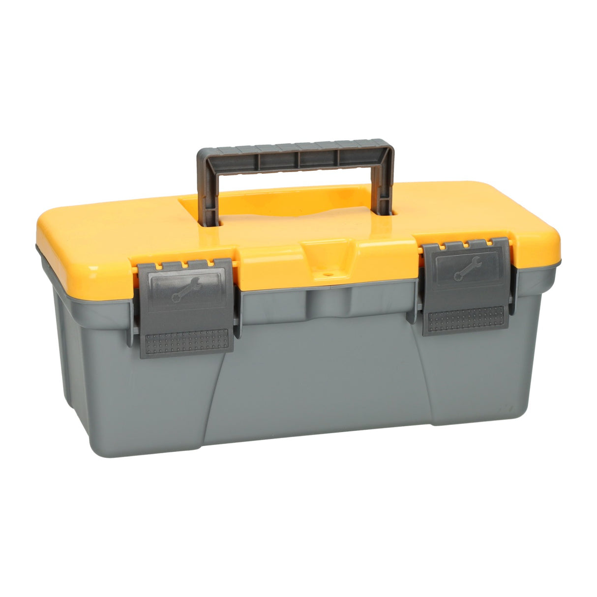 Power tools filled toolbox