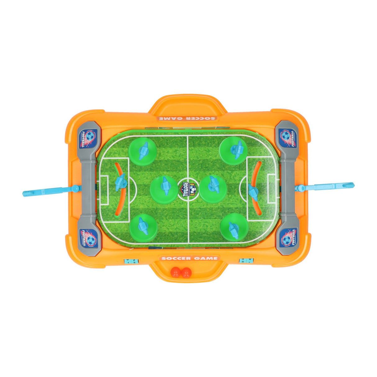 Voetbal duel tafelspel