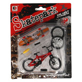 Vinger stuntfiets met accessoires