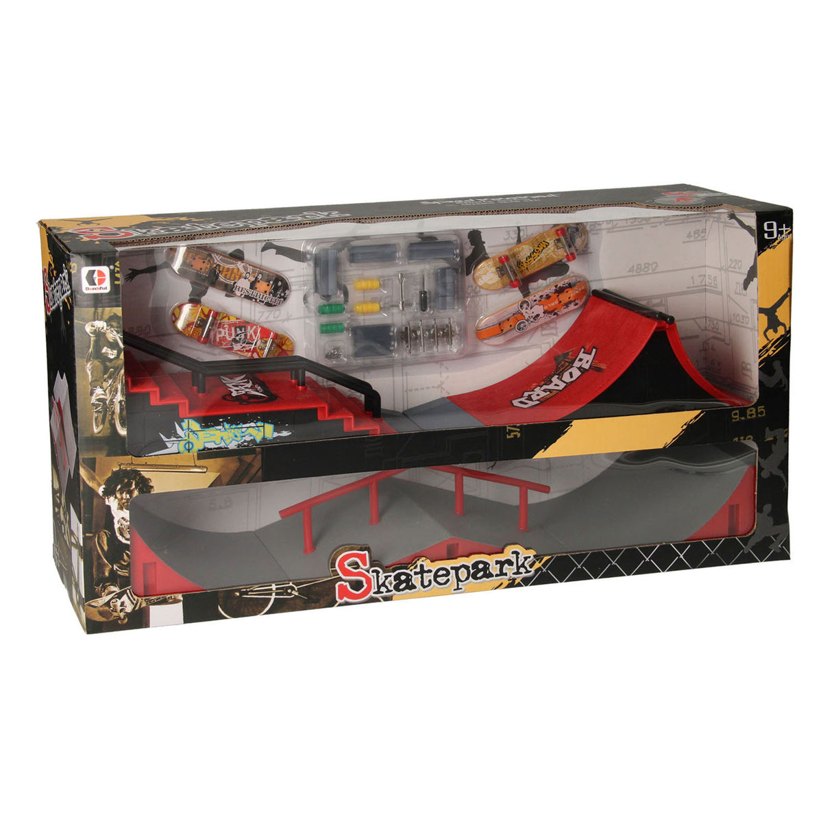 Finger-Skateboard-Set XL