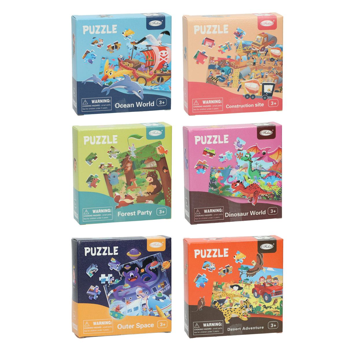 Mini puzzle téma, 64db.