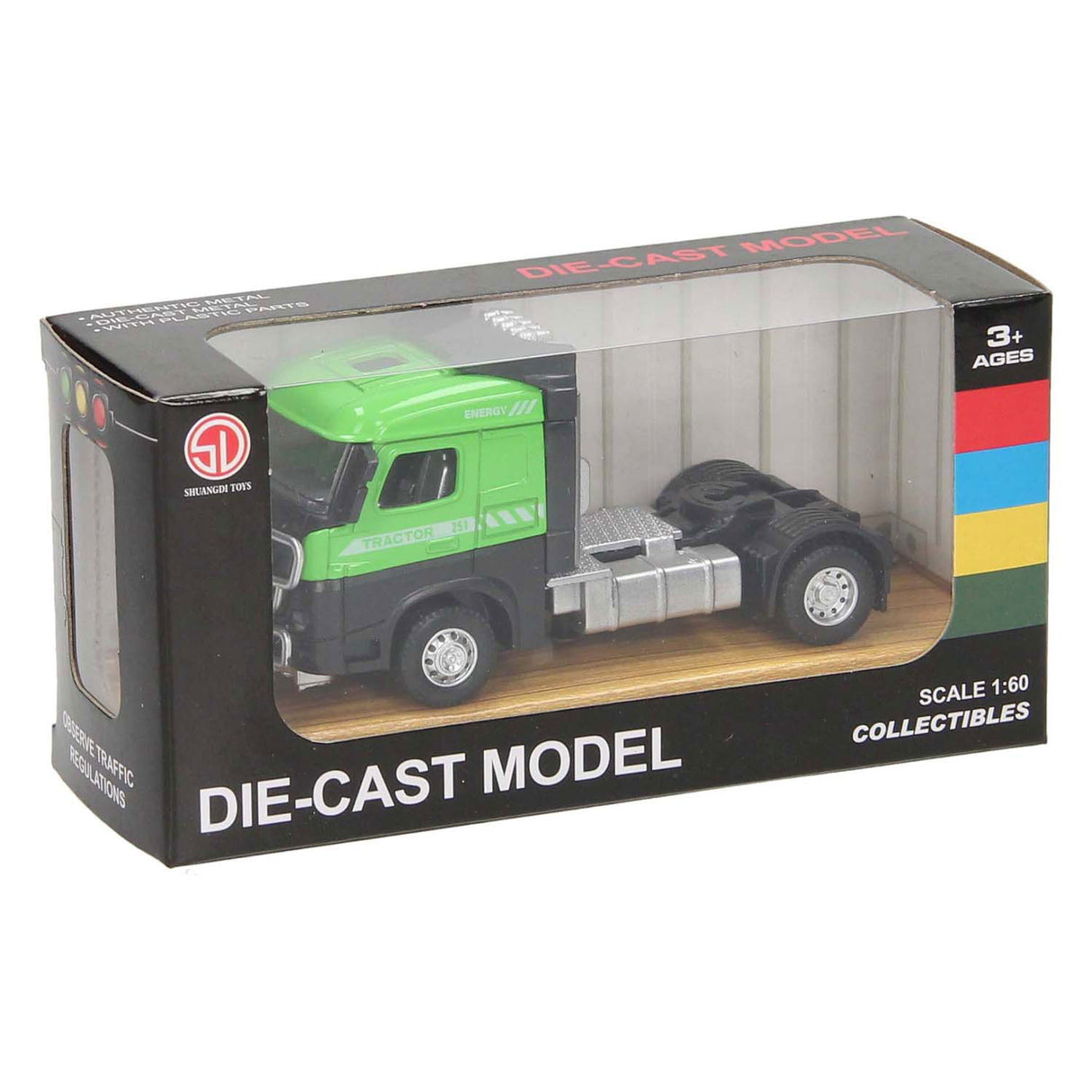 Die-cast truck trailer
